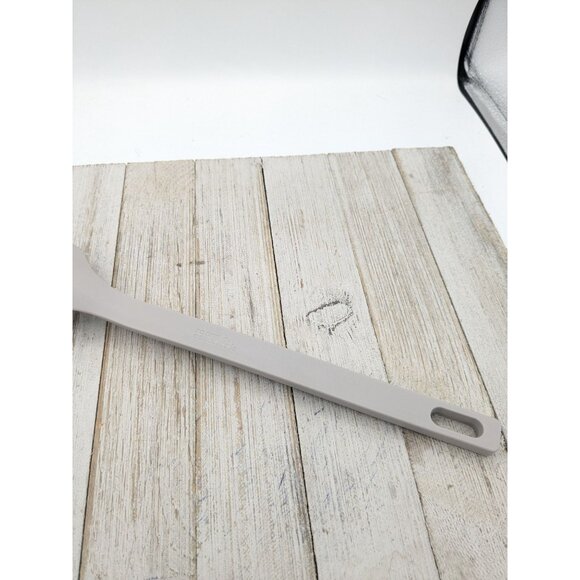 Room Essentials Plastic Solid Spoon Gray 13" - Picture 5 of 7